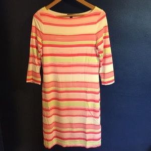 Brooks Brothers striped jersey dress